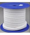 Clean White PTFE Gasket