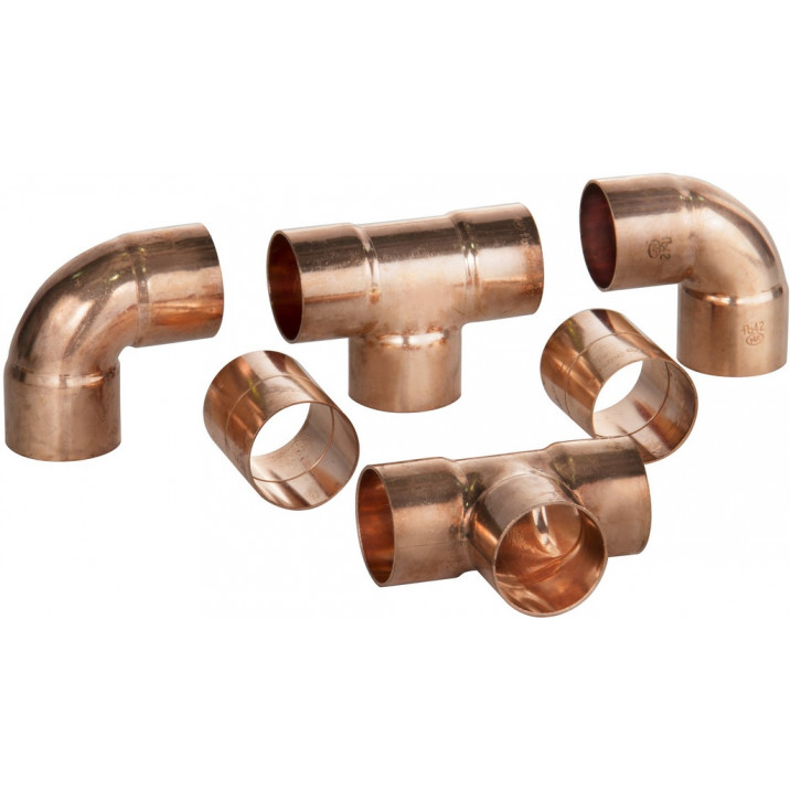 UBZ and Source 1 Copper pipe, Copper Coil and Fittings