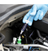 Cool-Shot Ultra being administered to a vehicle A/C system