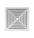 STAR Brand 4-way Square-shaped Air Diffuser