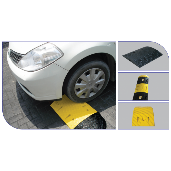 Rubber Speed Humps (Speed Breakers)