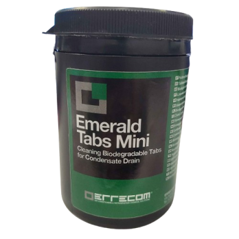 Errecom Emerald Tabs Mini (Biodegradable Condensate Drain Cleaning Tabs)